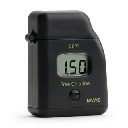 Milwaukee MW10 Digital Free Chlorine Tester colorimeter is ideal for agriculture, aquariums, aquaculture & coral, labs, water treatment, classroom and more.