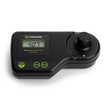 Milwaukee MI406 PRO Free Chlorine Photometer is for users demanding fast, reliable, repeatable results with ease of use.