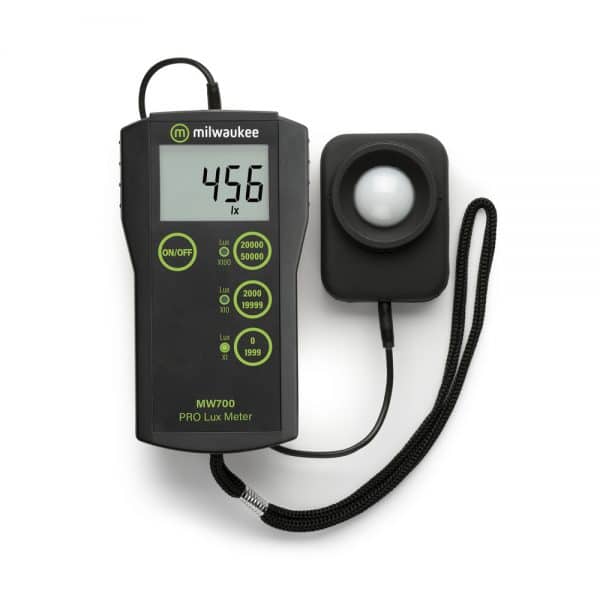 Milwaukee Instruments MW700-WP is a portable Lux meter designed to perform light measurement.