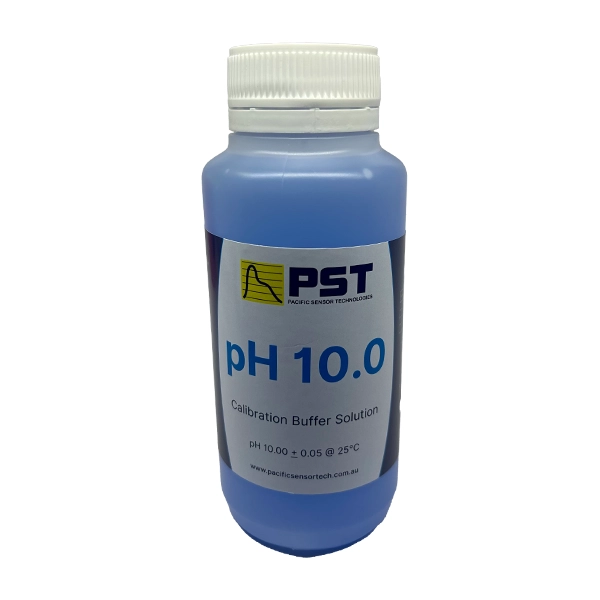 Standard pH 10.01 Calibration Buffer Solution available in bottles and as sachets.