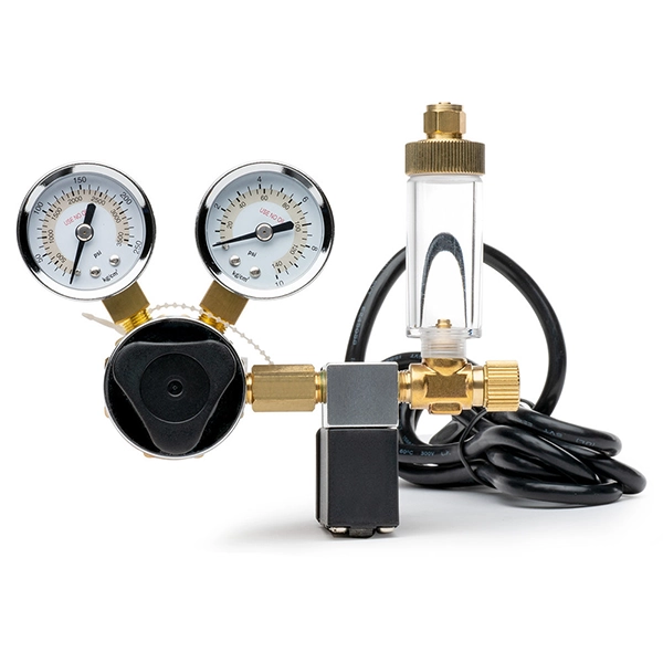 Milwaukee MA957 High Quality CO2 Adjustable Flow Pressure Regulator.